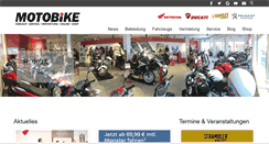 Desktop Screenshot of motobike.de